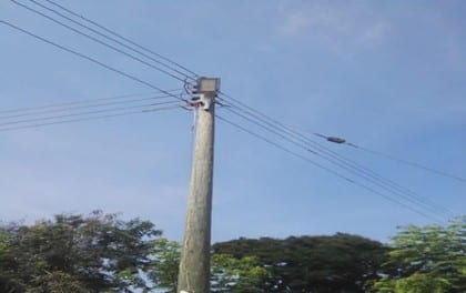 Supply and Installation of streetlights at Darkuman East