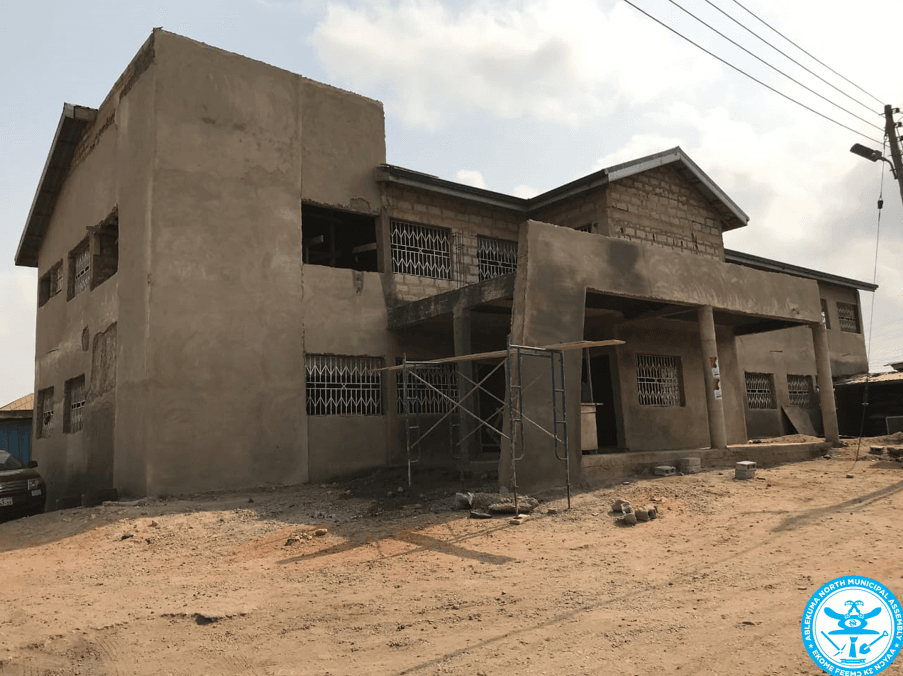 Construction of Clinic at Awoshie Mangoase