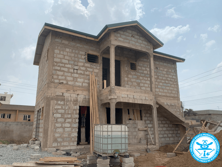 Construction of 14-Seater WC Toilet for Girls in Odorkor