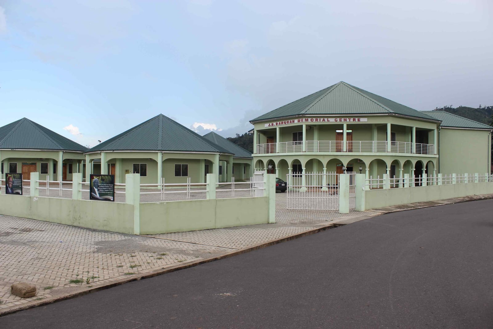 Construction of JB Danquah Memorial Library at Kyebi