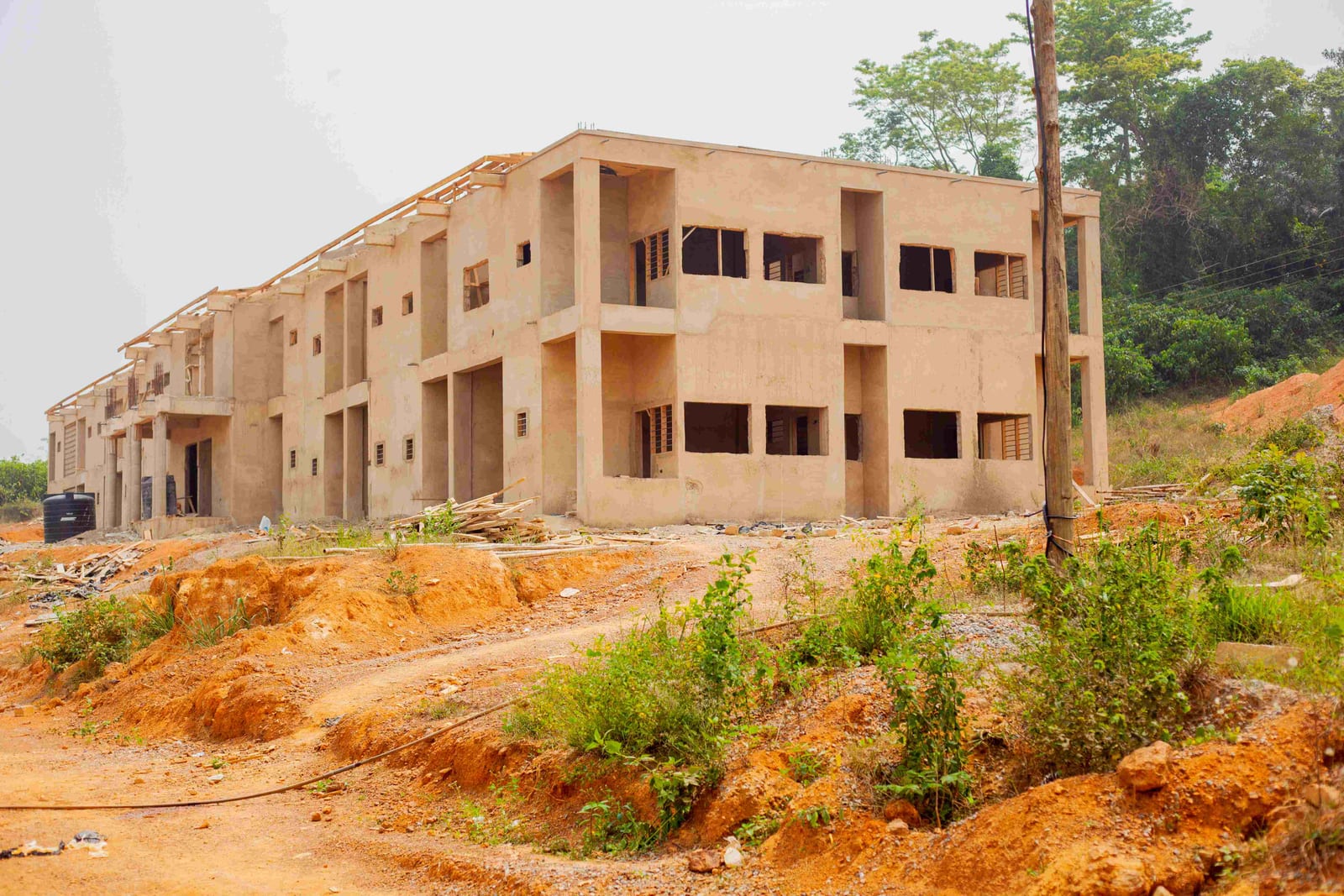 Fire Service Training School at Kyebi Akwadum