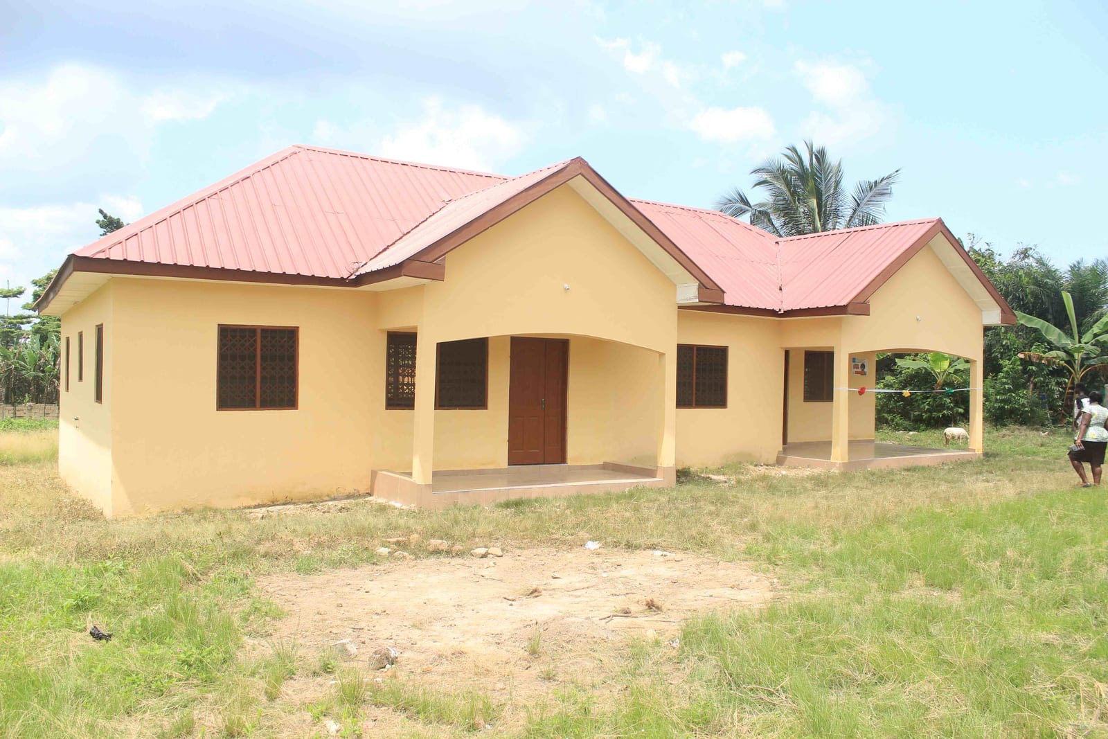 Construction of CHPS Compound at Akooko