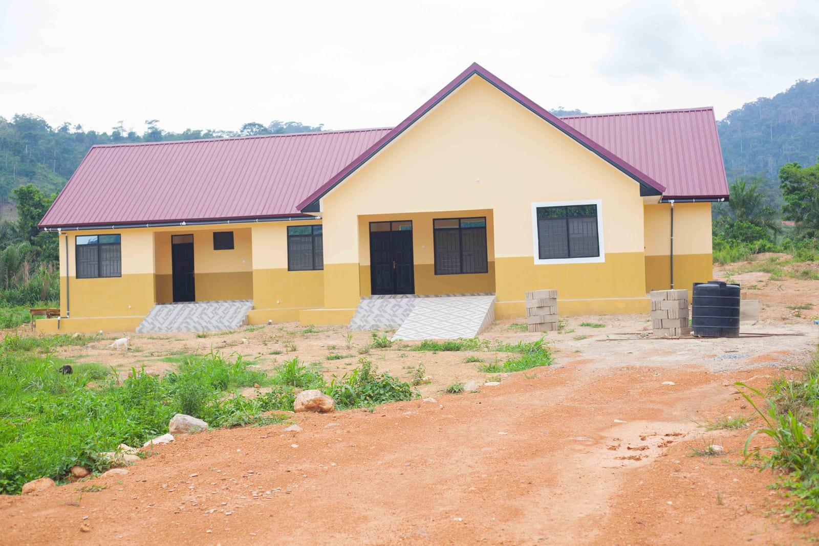 Construction of CHPS Compound at Kyebi Ahwenease