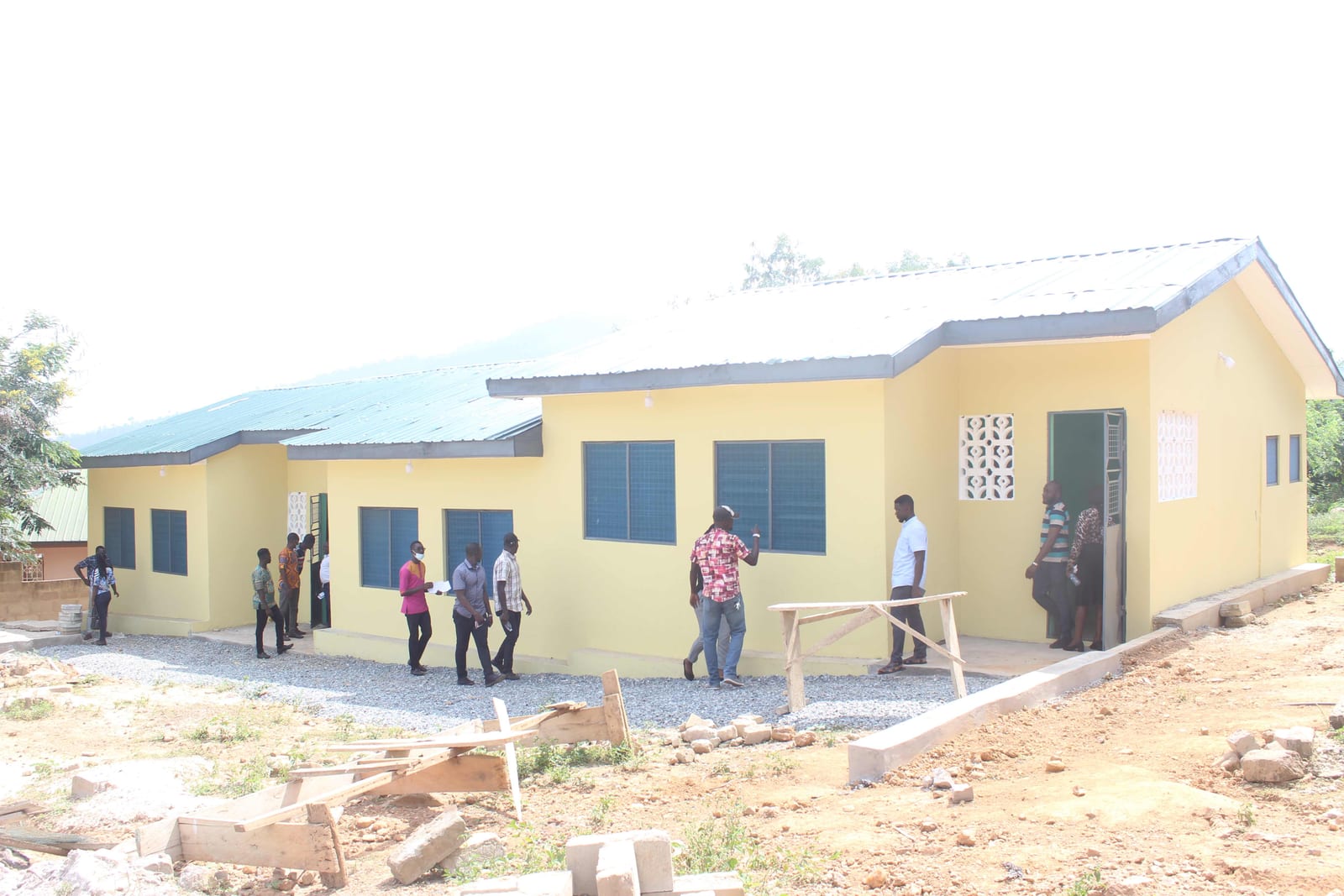 Construction of CHPS Compound at Potroase