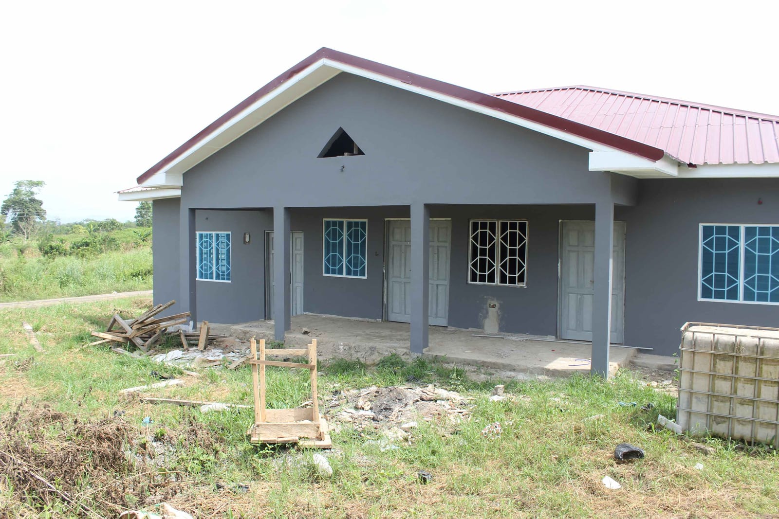 Construction of Asafo Zonal Council office at Akyem Asafo