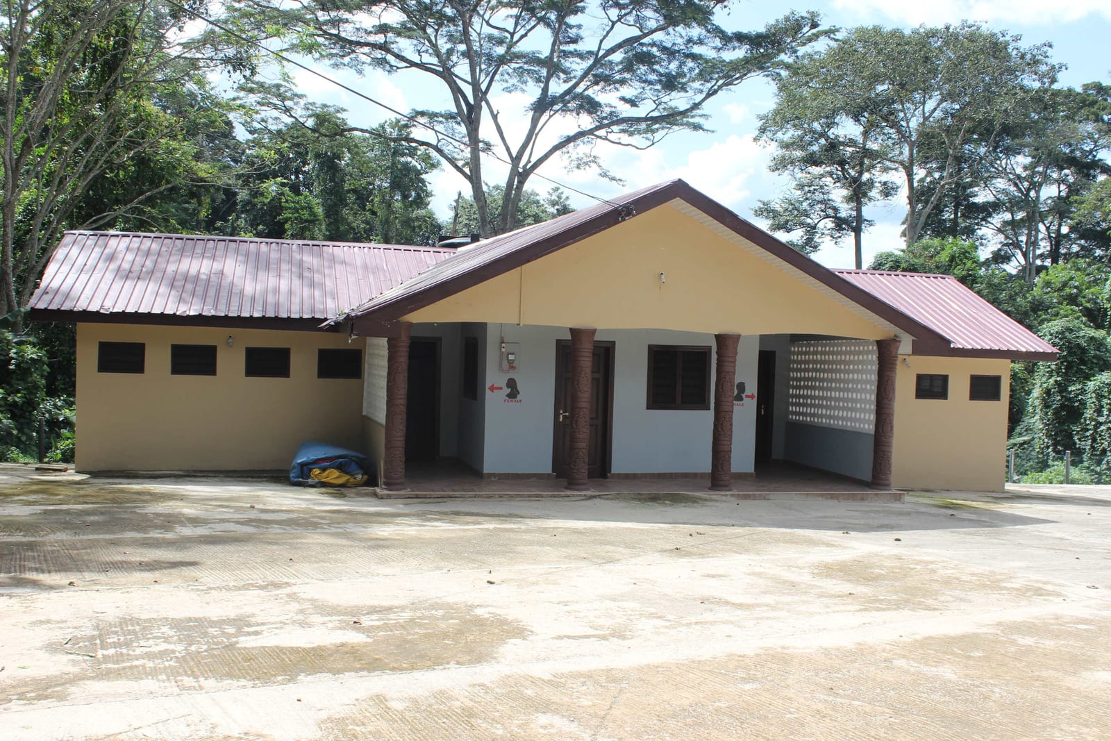 10-Seater Water Closet with Bathrooms and Drilling & Mechaniation of 1No. Borehole at Bunso