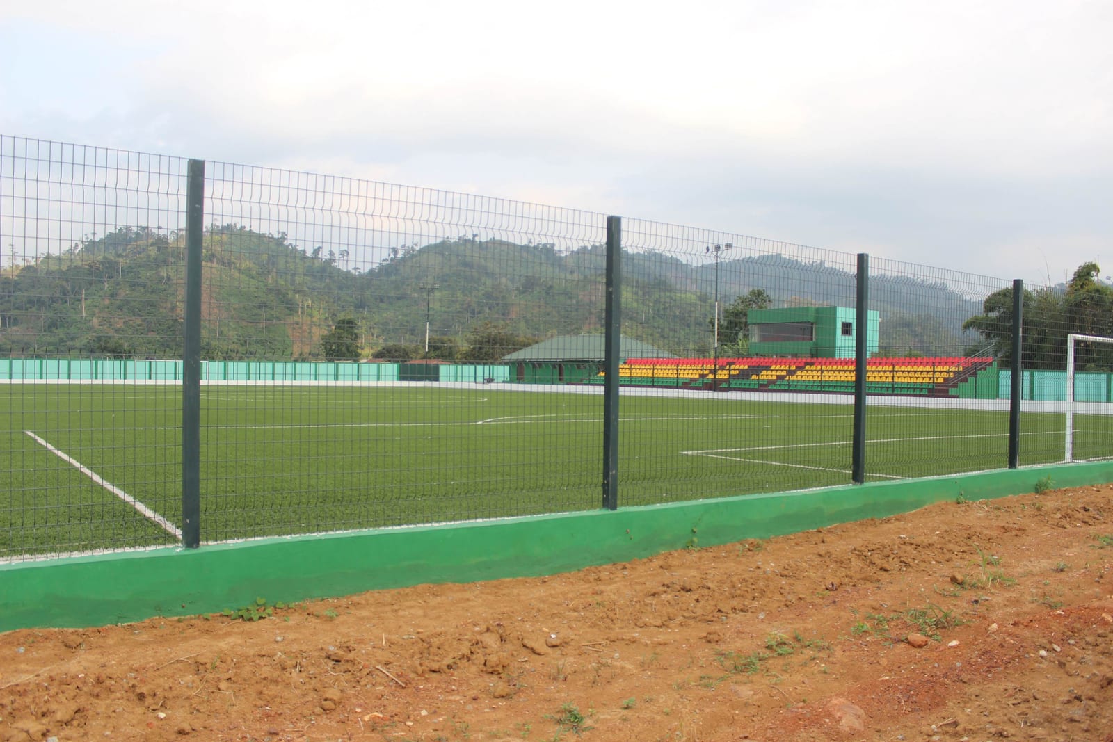 Community sports (AstroTurf Pitch) and Social Centre at Kyebi