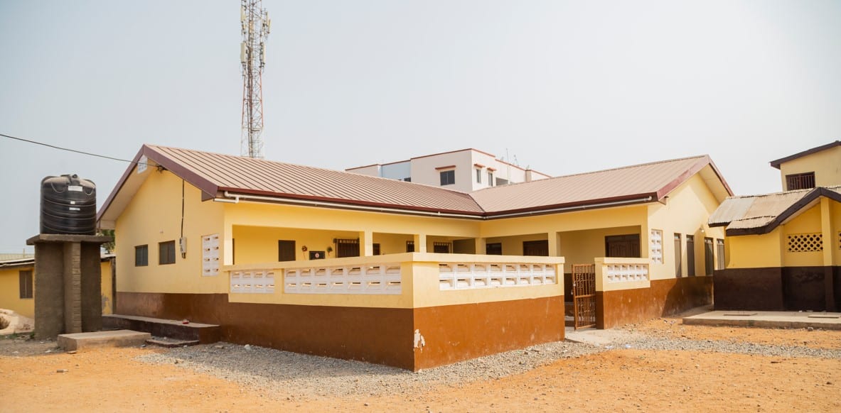 2-Unit Kindergarten Block with Ancillary Facility for Bubuashie 1 Basic School