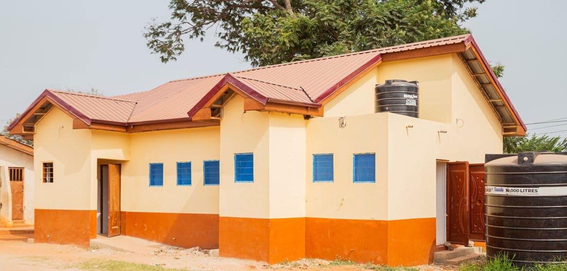 12-Seater W/C Toilet with Mechanized Borehole at Kaneshie Methodist 2 School