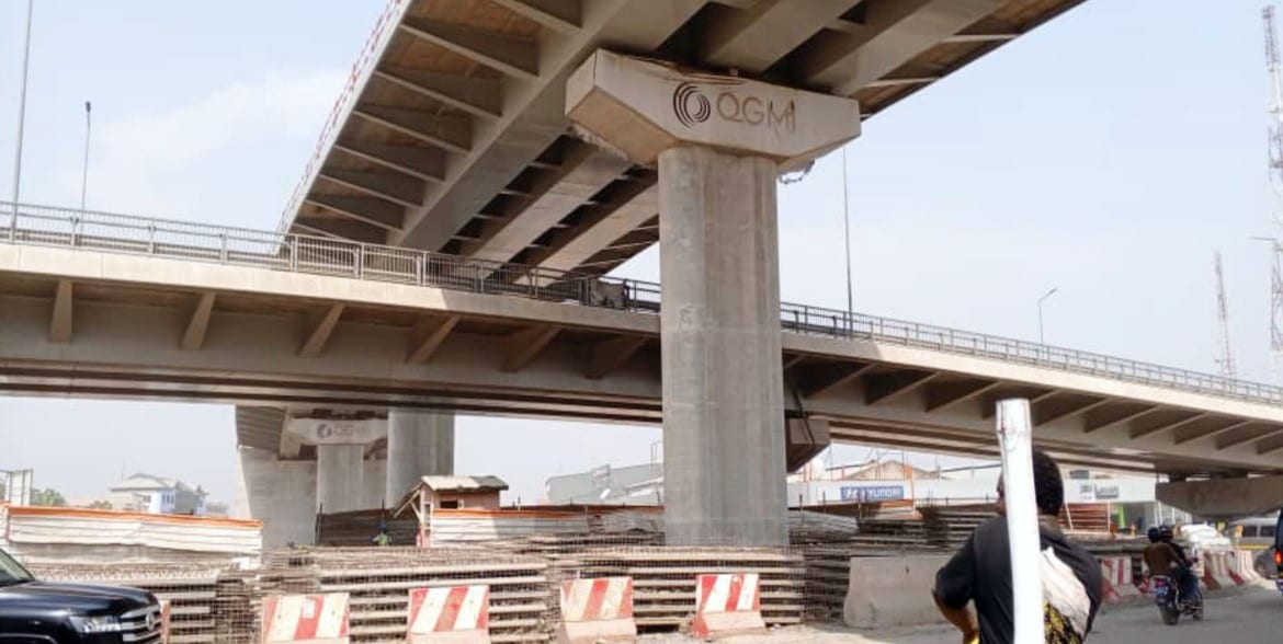 Obetsebi Lamptey Interchange phase 1 at Kaneshie
