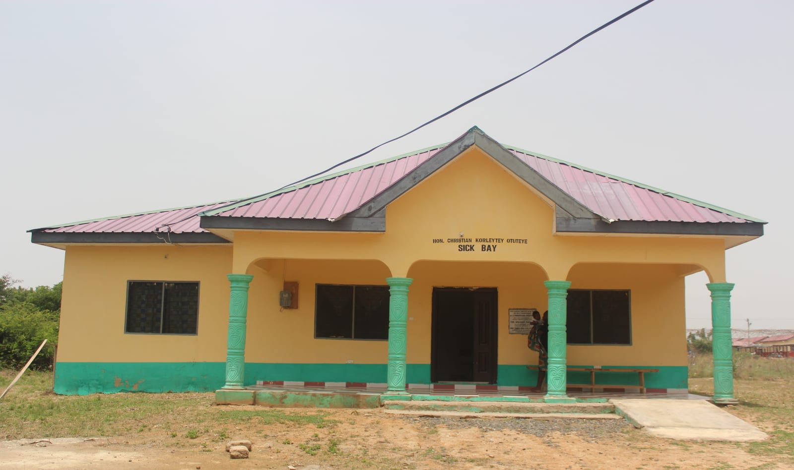 Construction of Sick Bay at Astech-Sege