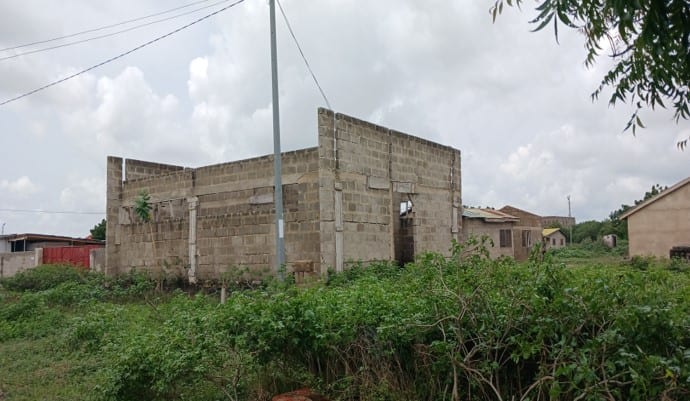 10 Seater Water Closet Toilet with Shower Facilities at Lolonya