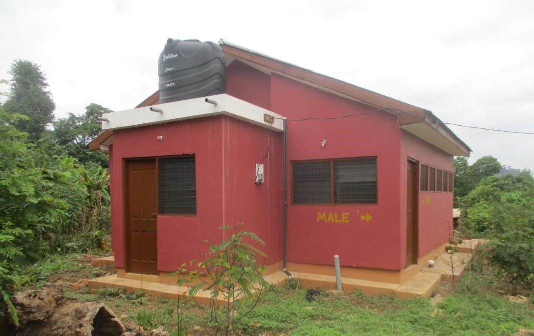 10-Seater Institutional Toilet Facility at Bodwesango