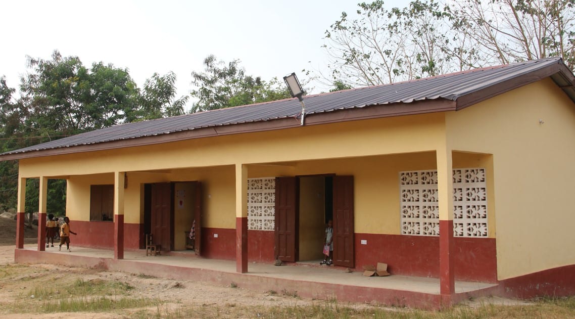 2-Unit KG Classroom Block with Ancillary Facilities at Akrokerri Fie