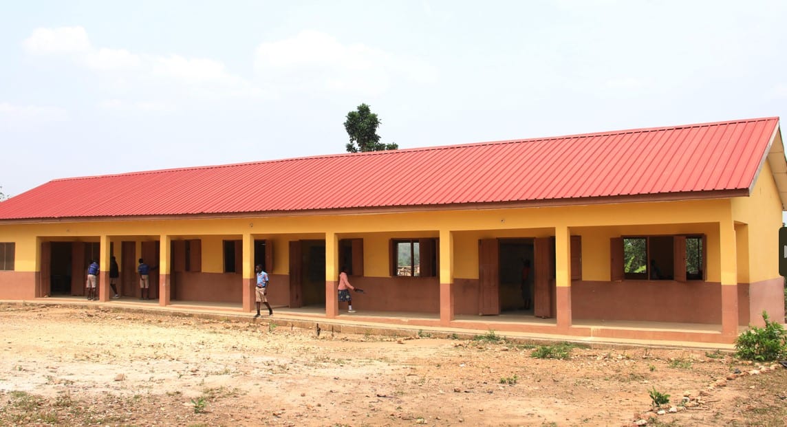 3-Unit Classroom Block with Ancillary Facilities at Bobriase