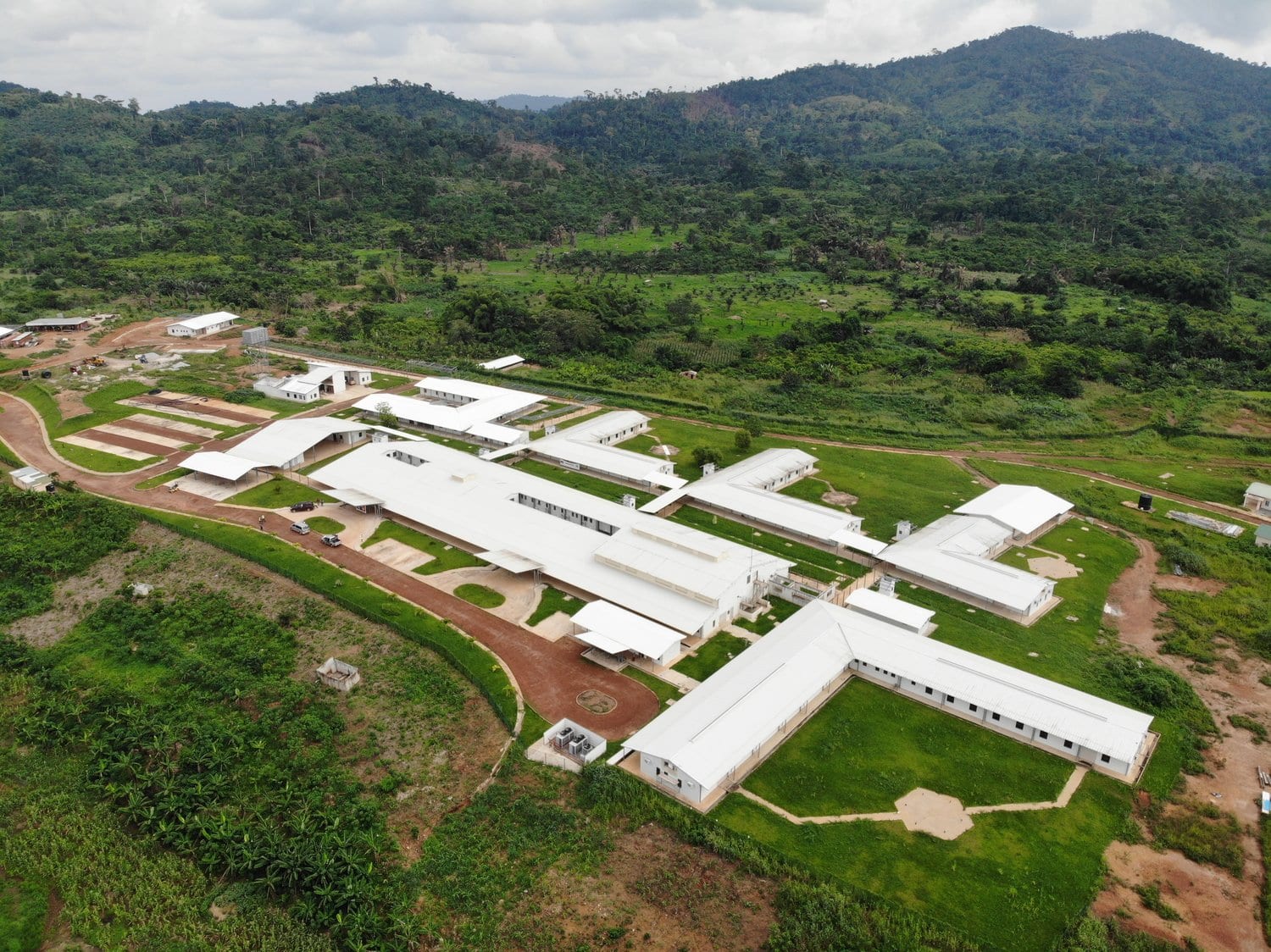 Completion and Furnishing of 120-Bed District Hospital and Integrated IT systems at Fomena