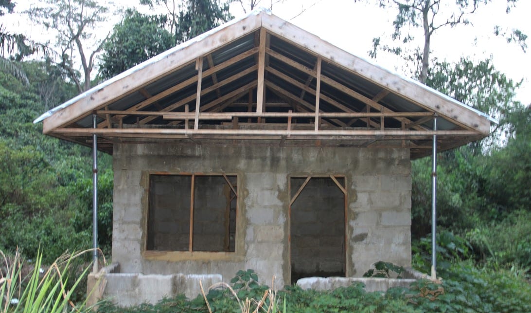 Construction of Security Post at Kusa Scarp