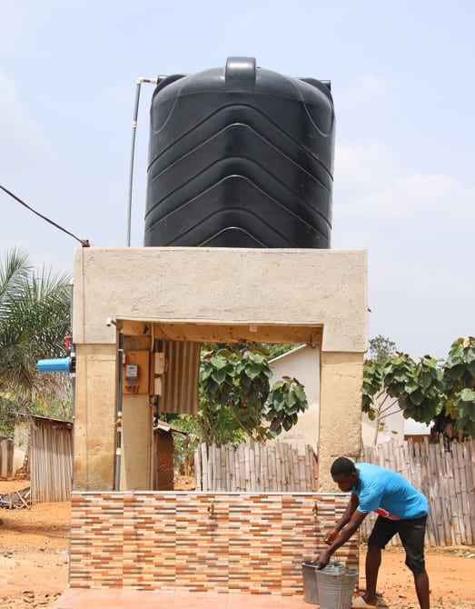 Construction of 1No. Mechanized Borehole with Overhead Tank at Meduma