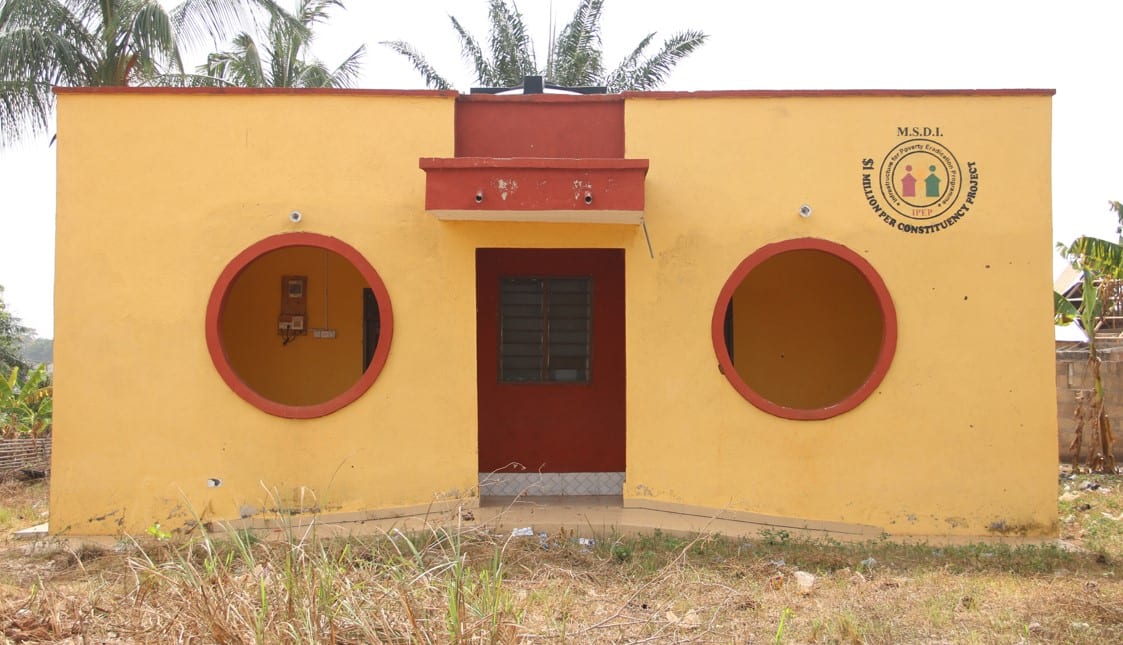 Construction of 12-Seater W/C Toilet Facility with Mechanized Borehole at Akrokerri