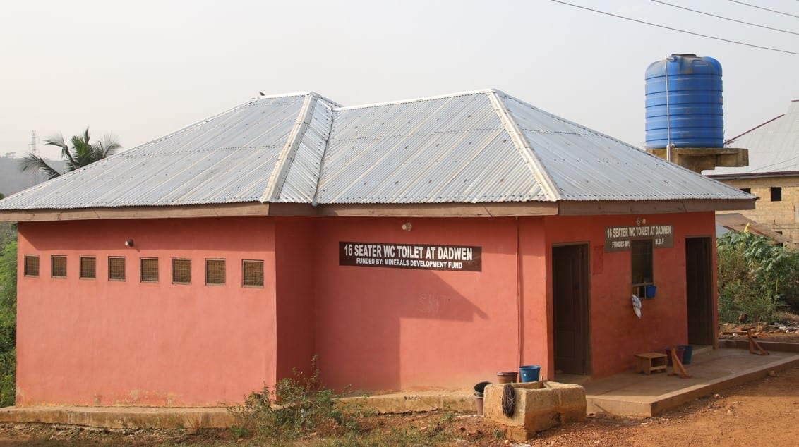 Construction of 16-Seater W/C Toilet Facility with Mechanized Borehole at Dadwene