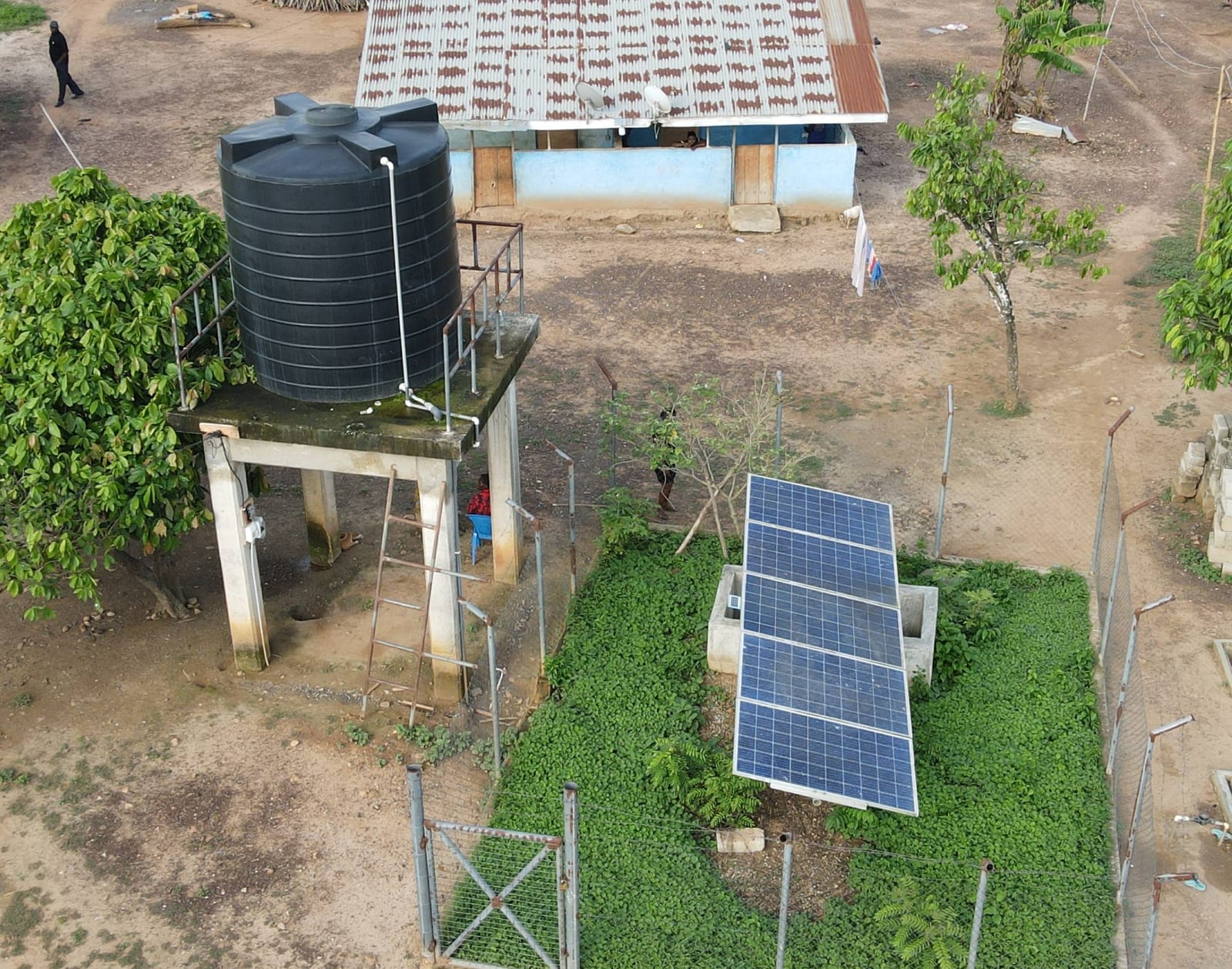Construction of Solar-Powered Borehole at Wuruyie