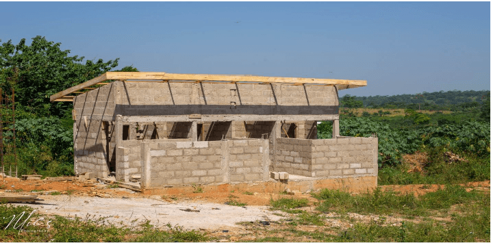 Construction of 1No. 6-Seater Toilet Facilty at Kyekyewere R/C Primary School