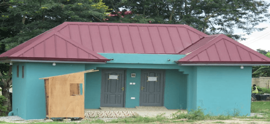 Construction of 1No. 6-Seater Water Closet at Boamang Health Centre