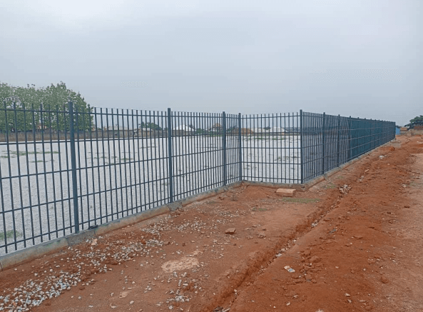 Construction of Astroturf at Ahenkro