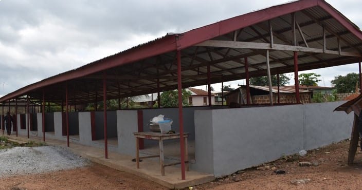 20-unit Market Stalls at Wawase