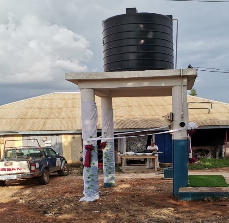 Construction of Mechanised Borehole at Maase