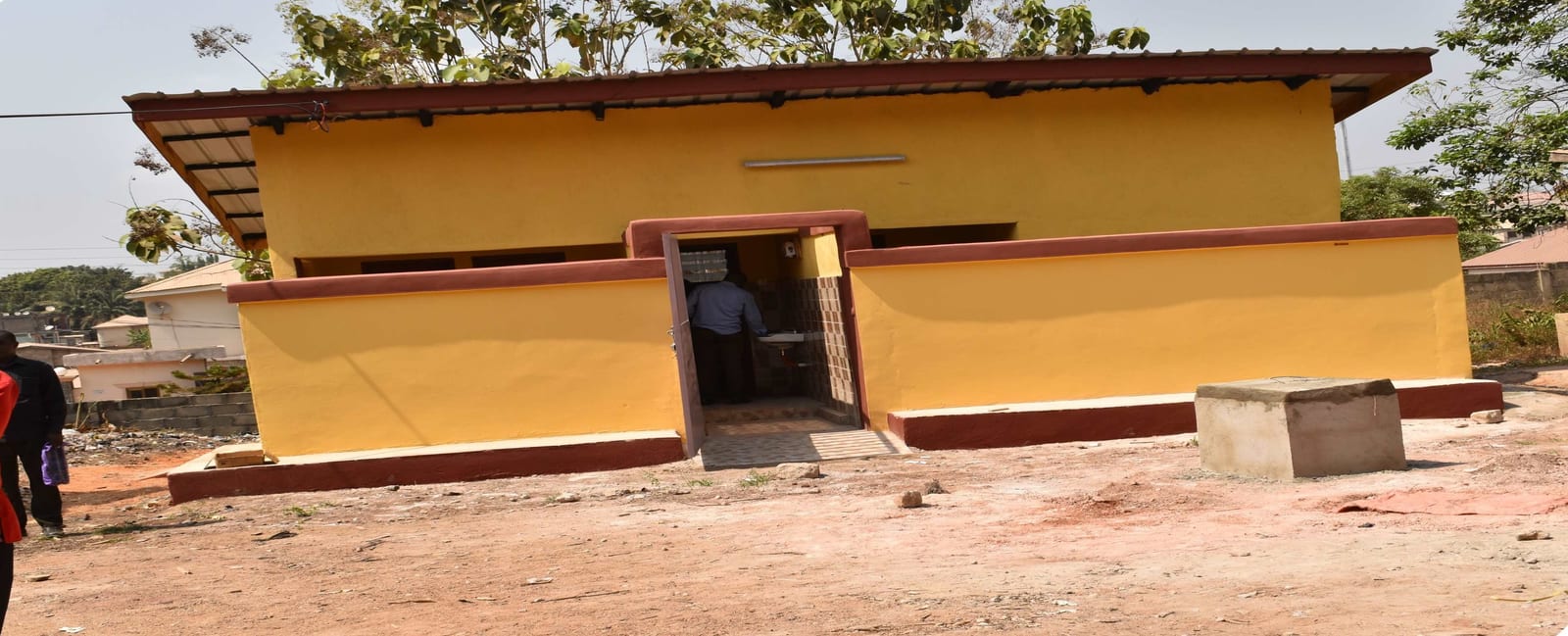 Construction of 10-Seater Solar Water Closet Toilet Facility at Afrancho