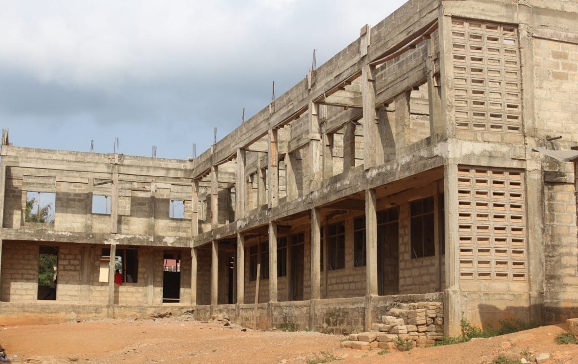 Construction of 1 No. 6-Unit Classroom Block with Ancillary Facilities at Mensakrom