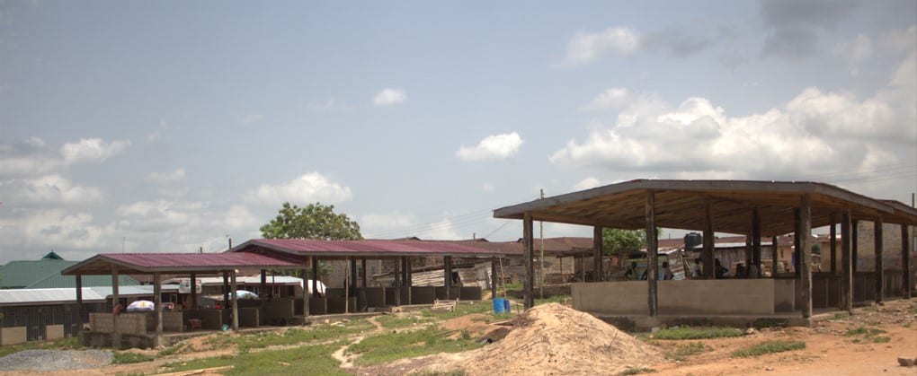 Construction of 1No. 45-Seater Market Stores at Agona Kwanyako
