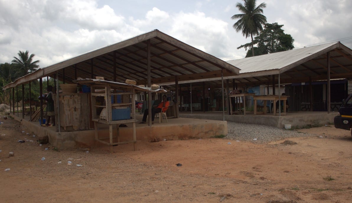 Construction of Open Shed Farmers Market