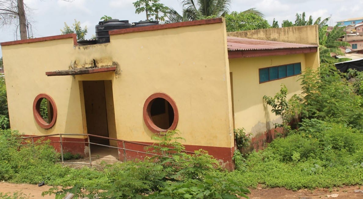10-Seater Toilet Facility at Agona Duakwa Zongo