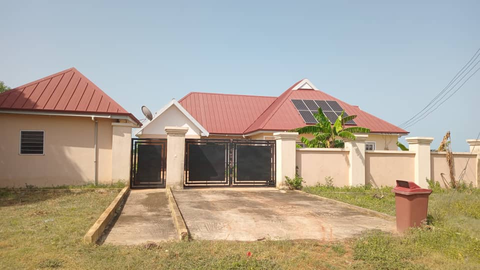 Construction of Judges Bungalow with Security Post , Solar Panel and Borehole at Tepa