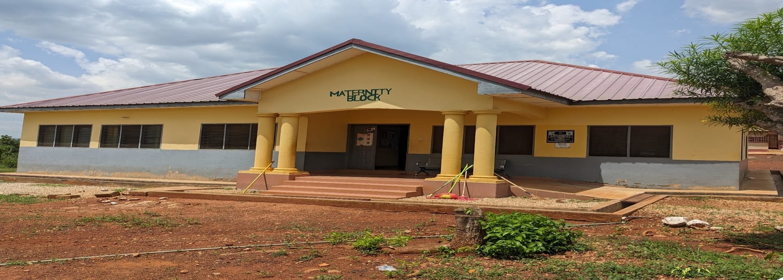 Maternity Block with Office, Changing Room, Store at Pokukrom Health Centre