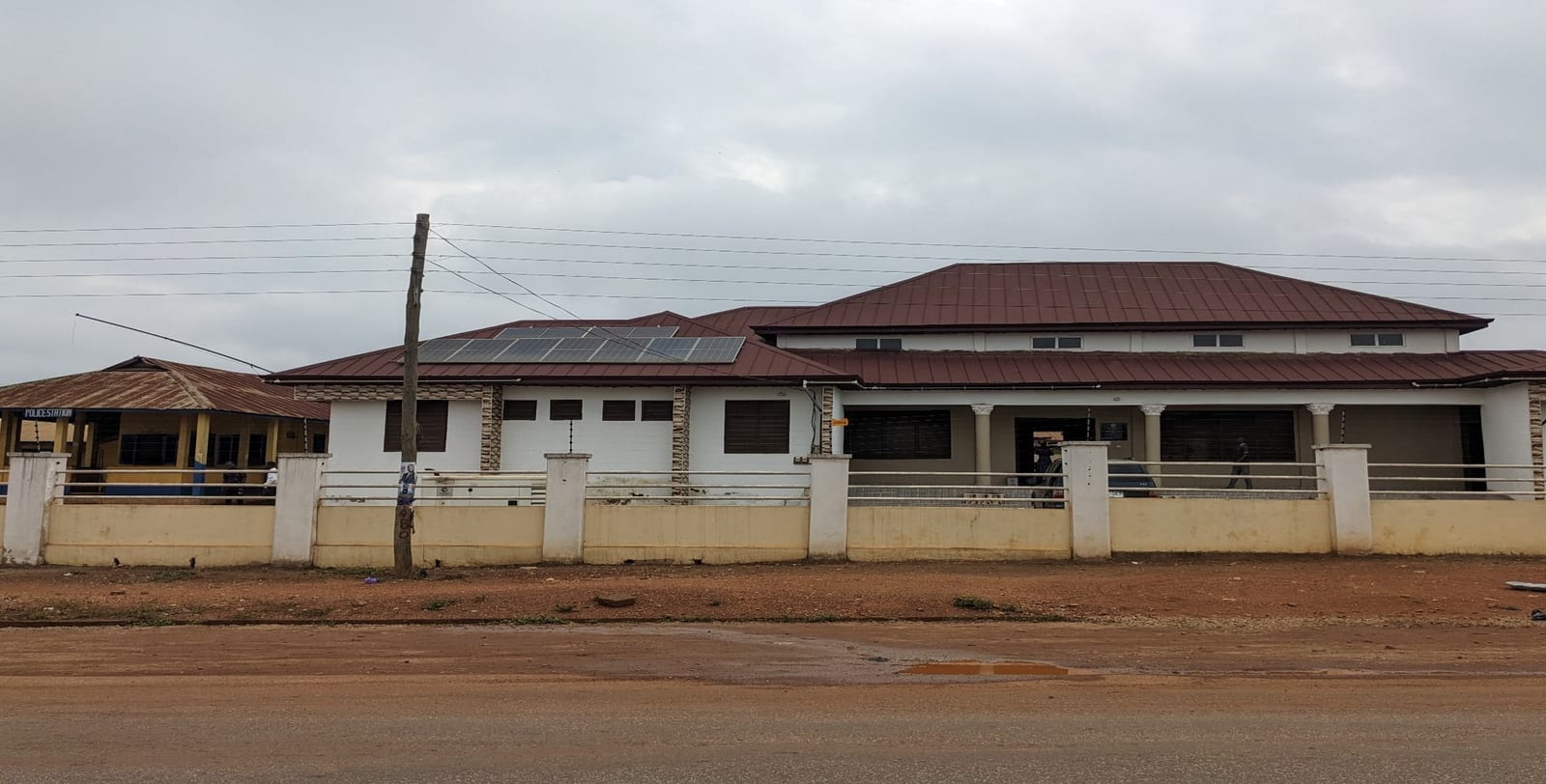 Construction of District Court at Pokukrom
