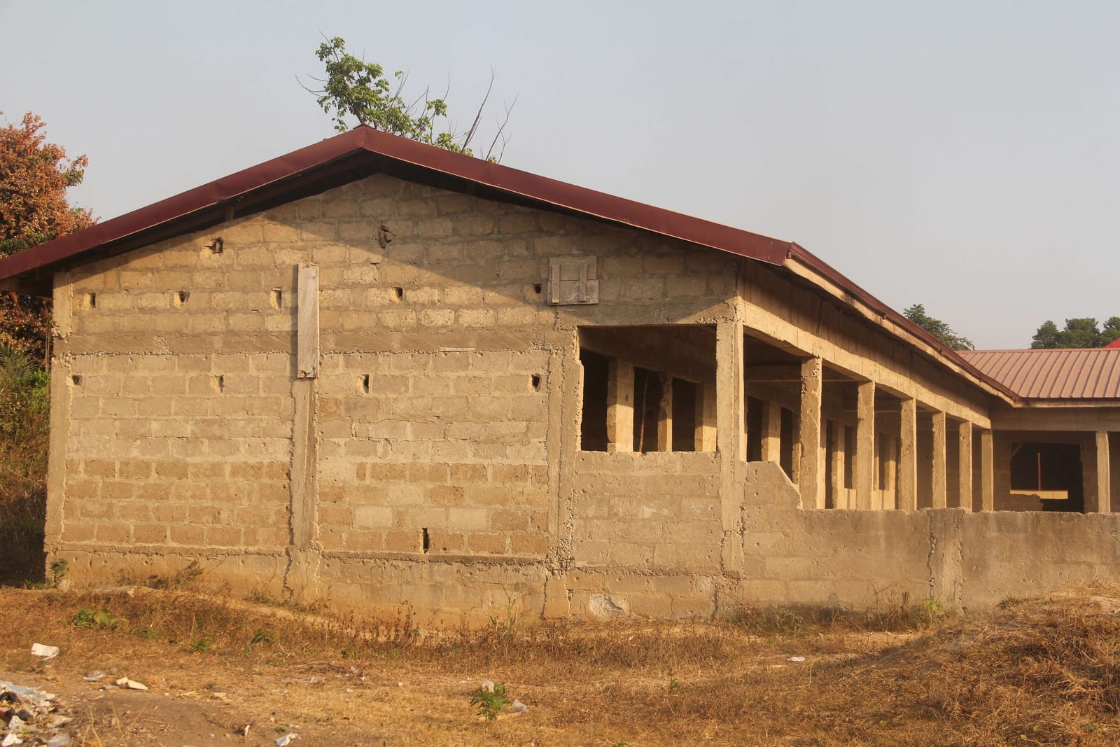 1No. 6-Unit Classroom Block with Ancillary Facilities at Agyeibikrom D/A Basic School