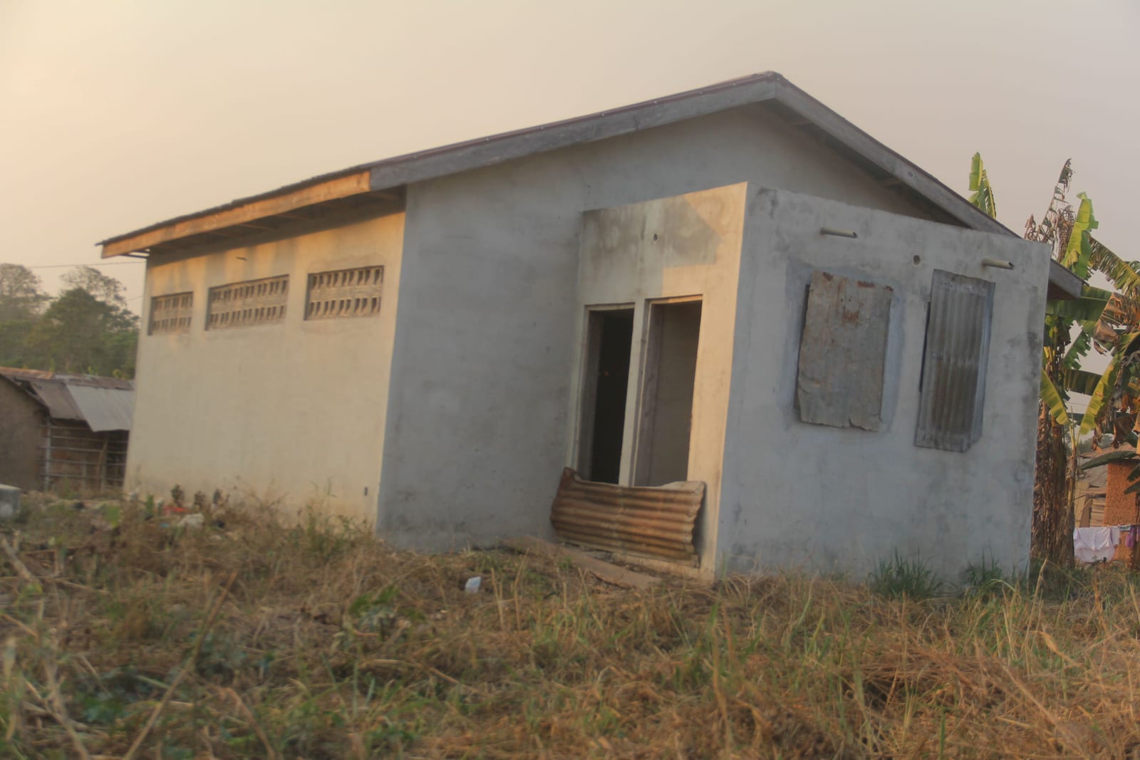 Construction of 1No. 14-Seater Squatting Water Closet Toilet Facility at Bonkwaso No.1