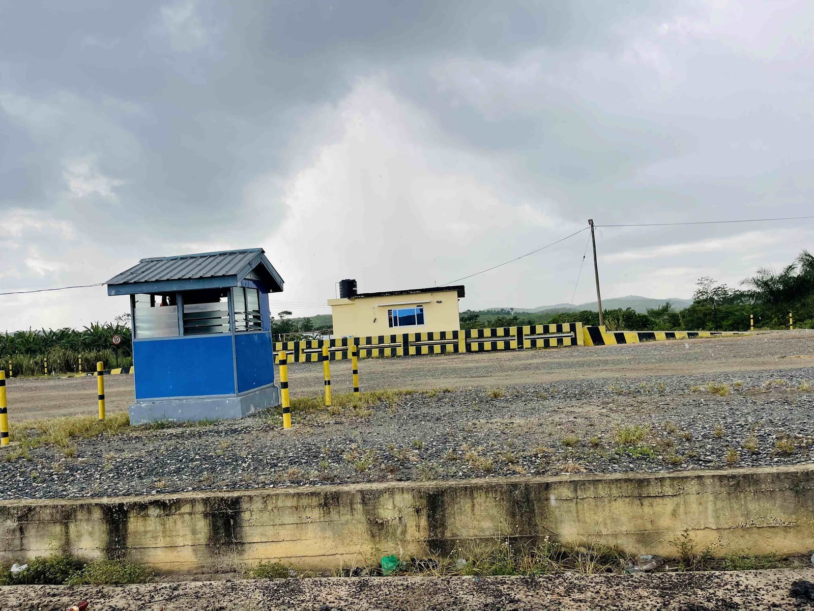 Construction of Weighing Bay at Apimanim