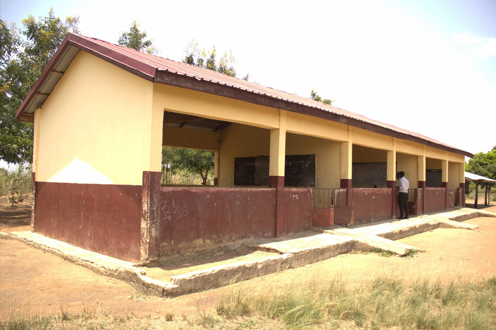 1No. 3-Unit Classroom Pavilion at Hadave DA Basic School