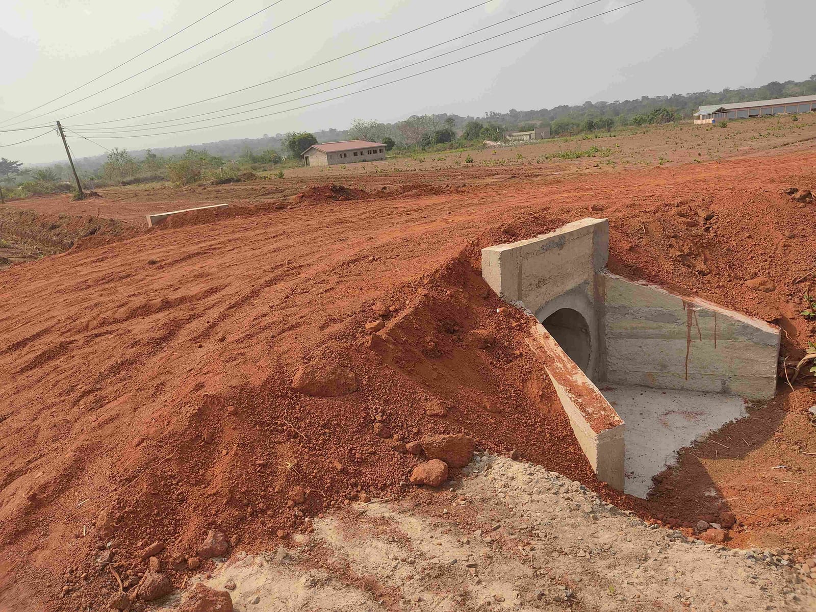 Construction of 1No. 2 Culverts with Lorry Park with Kerbs at Ave Dakpa