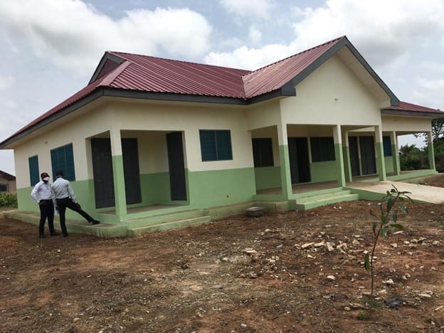 Construction  of CHPS Compound at Akuave