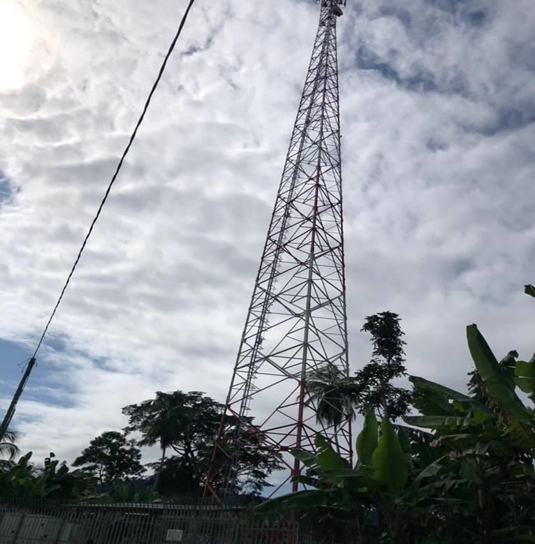 Installation of Communication Mast at Brofoyedru