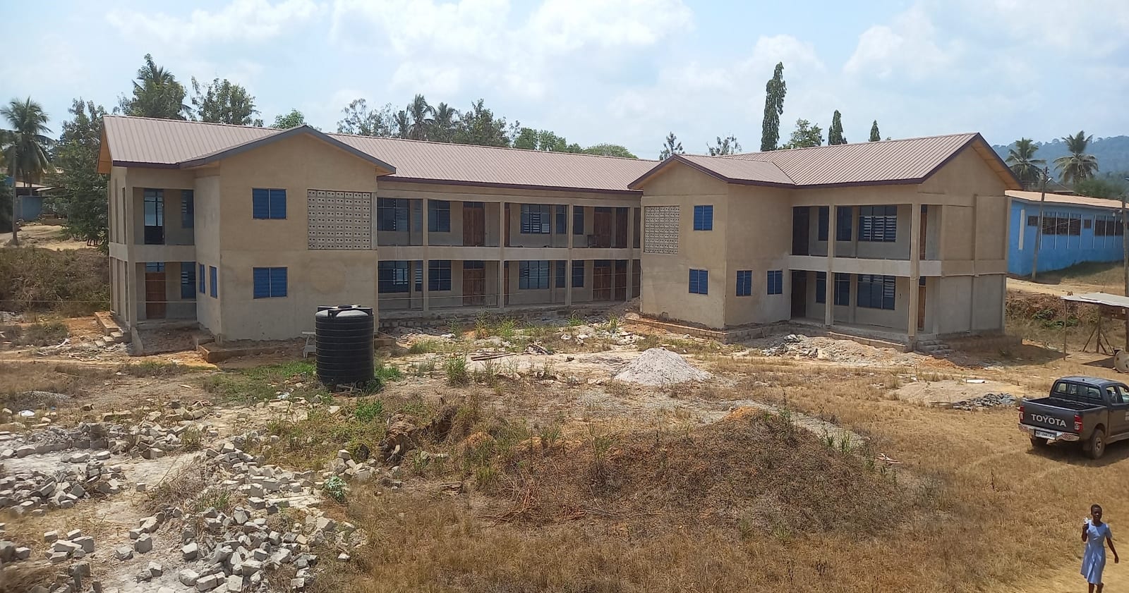 1No. 12-Unit Classroom Block at Akrofuom SHTS