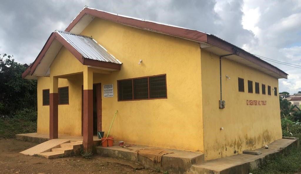 Construction of 12-seater WC Toilet at Okyerekrom