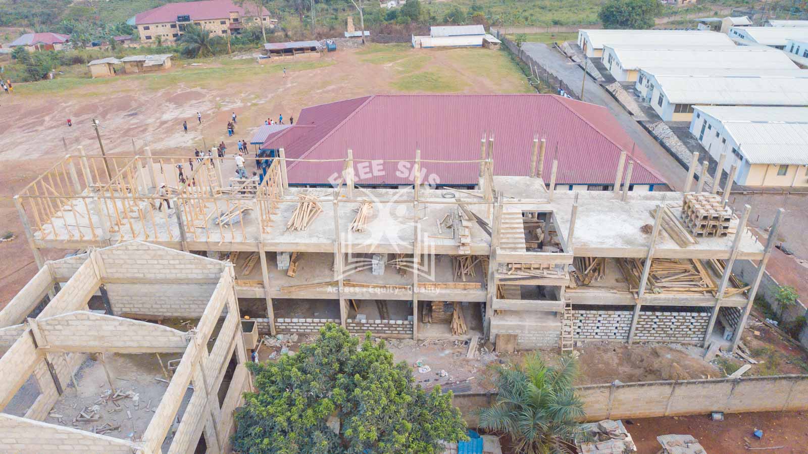 Getfund Emergency School Project at Presby Senior High, Mampong Akwapim