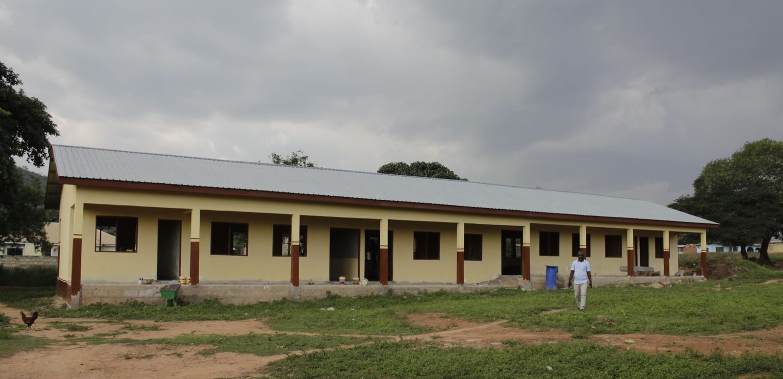 3-Unit Classroom Block with Ancillary Facilities at Pokrom