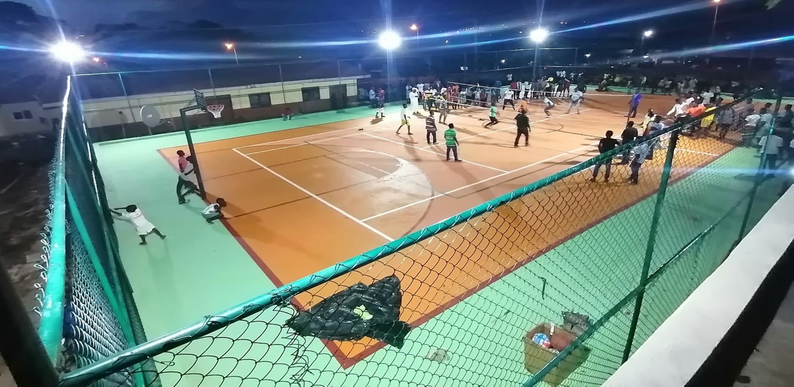 Multipurpose Sports Court with Ancillary Facility